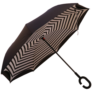 Oversize Windproof <strong>Inverted</strong> Reverse Upside Down <strong>Umbrella</strong>, Double Layer, <strong>C</strong>-Shaped <strong>Handle</strong> for Men, Women and Kids