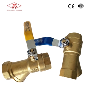 gost俄罗斯jis 10k din y型过滤器黄铜球阀