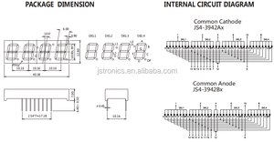 ultra Bright 0.39&quot; Inch <strong>7</strong> <strong>Segment</strong> 4 Digit <strong>Led</strong> <strong>Display</strong> Used in Clock