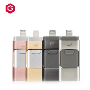 Günstige Pen drive Multifunktion ale 3 in 1 otg USB-Flash-Laufwerk 8GB 16GB 32GB 64GB Memory Stick für IOS PC Android