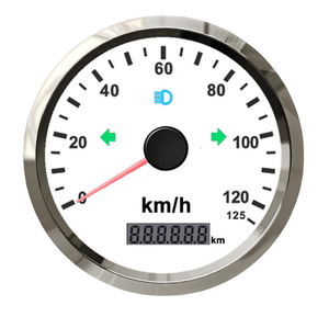 85mm 100mm Pulse Speedometer Stepper Motor Gauge Auto Meter 200 125 <strong>km</strong>/h <strong>MPH</strong> Programmable Odometer for Truck Bus Motorcycle - Product Image 4