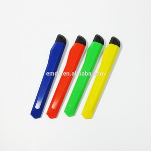 Ucuz fabrika fiyat el aletleri güvenlik geri dönen mini ofis kağıdı kesici maket bıçağı 9mm bıçak - Product Image 2