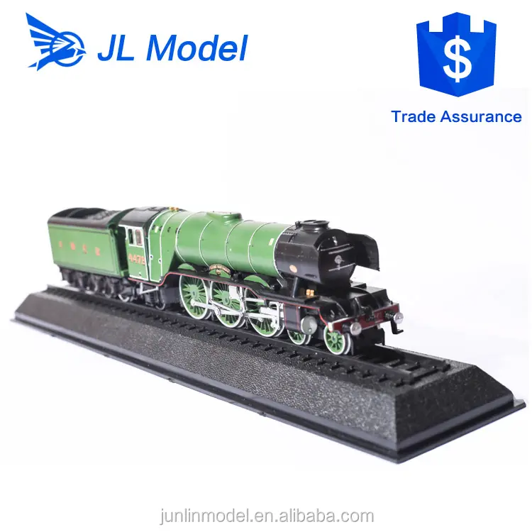 1923 1/100 classe "a3" 4472 scotsman voador modelo de trem colecionável