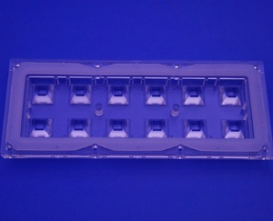 20W 30W 2x6 60x60 derece LED mercek modülleri yüksek raf aydınlatması - Product Image 5
