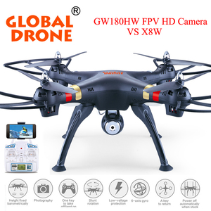 KÜRESEL DRONE GW180 Büyük Ölçekli RC Quadcopter PK Syma X8HG 2MP Kamera WIFI Ile FPV Helikopter GPS rakım Tut Dönüş opsiyonel - Product Image 2