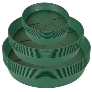专业制造商6/8 / 10 / 12 / 14/16英寸重型圆形PP花盆茶碟 - Product Image 3