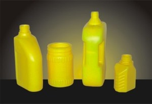 PE/HDPE/PP şişe yapımı için 6 kalıp başı şişirmeli kalıp makinesi şişe