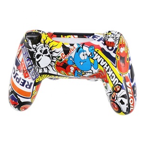 Personalizado Graffiti <span class=keywords><strong>Shell</strong></span> para <span class=keywords><strong>PS4</strong></span> Playstation 4 Gamepad carcasa