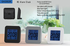Estación Meteorológica LCD con sensor al aire libre, reloj digital inalámbrico a color para exteriores, 433mhz - Product Image 5