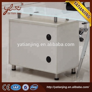 经典办公家具现代 l形玻璃老板经理表行政办公桌 - Product Image 6