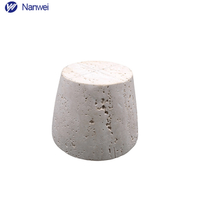 Travertine แจกันดอกไม้สำหรับพืชอวบน้ำ,บริการแบบกำหนดเองในบ้าน - Product Image 4