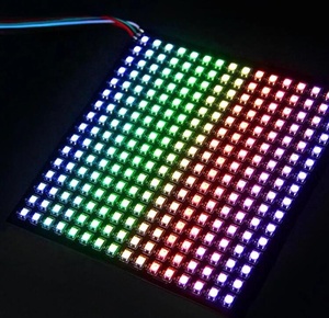 8*8 8*32 16*16 256 pixel Dot Matrix Flexible Led-anzeige Modul Panel Blatt 5 V WS2812B RGB