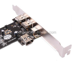 3 Ports Firewire IEEE 1394 4/6 Pin PCI to 1394 DV <strong>Card</strong> Adapter Controller Video <strong>Capture</strong> <strong>Card</strong> for HDD MP3 PDA - Product Image 3