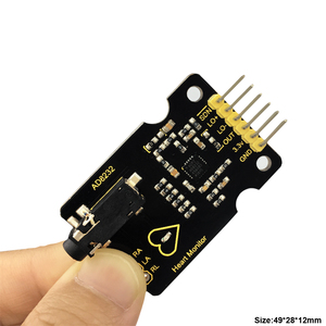 AD8232 ECG misurazione cardiofrequenzimetro Kit modulo per <span class=keywords><strong>Arduino</strong></span> R3 per Microbit