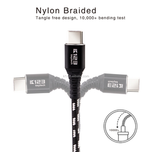 Type <strong>c</strong> Cable Android Nylon Braided,Data Cable Usb Fast Charging, USB <strong>c</strong> Cable for Samsung Huawei Xiaomi Phone - Product Image 5