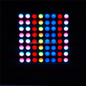 5 mm Rgb <strong>8x8</strong> Dot <strong>matrix</strong> <strong>Led</strong> Display,60*60 square Pixel <strong>Led</strong> Display Dot <strong>matrix</strong> Full Color 8*8