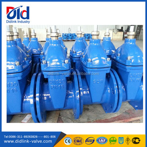 PN16 DN100วาล์วประตูเหล็กหล่อแบบแมนนวลสำหรับสื่อน้ำ - Product Image 3