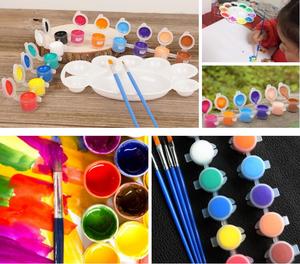 無臭アクリル絵の具セット無毒水彩絵の具