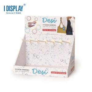 OEM Custom <strong>Design</strong> Cardboard Food <strong>Display</strong> <strong>Box</strong> with Plastic Hook Floor Standing Corrugated <strong>Box</strong> Unit Advertising - Product Image 4