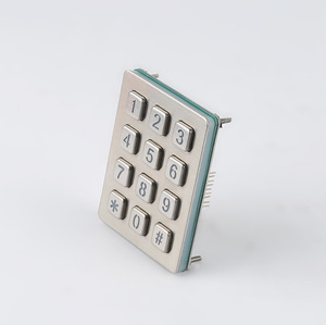 Teclado 3X4 4X3, teclado numérico de Metal con Usb, teclado numérico iluminado - Product Image 3