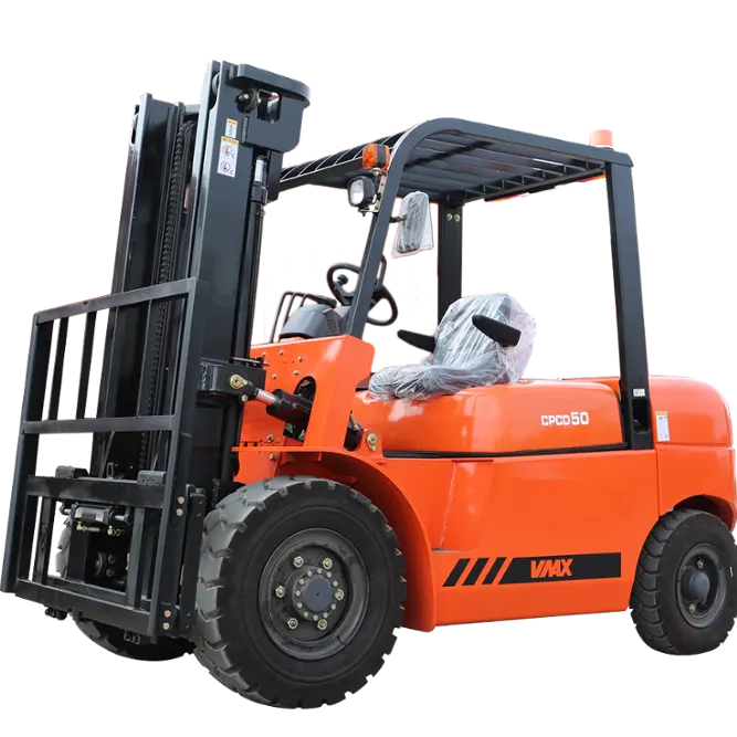 Mini 5ton Diesel Forklift CPCD50S Diesel Forklift CPCD50 Logistic Machinery Diesel Engine Free Tool Box,spare Parts 5000 Kg