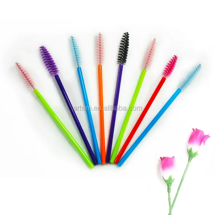 Disposable Mascara Colorful eyelash brush
