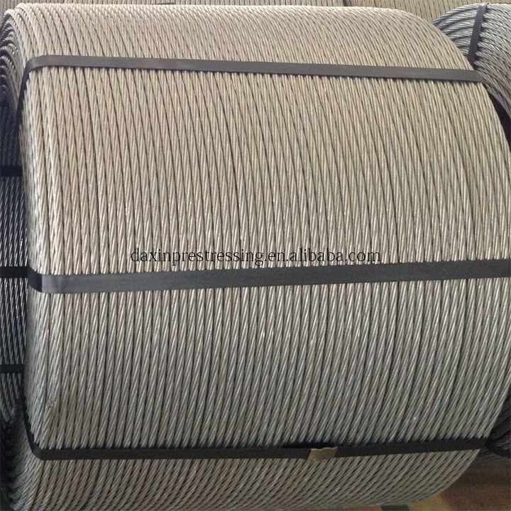 Use Threading Making Machine to Produced Galvanized Strand Round Steel Wire Rope