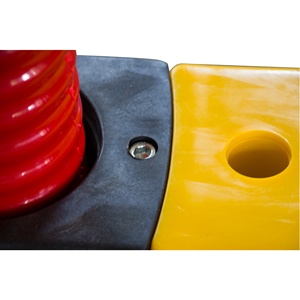 ไนลอนดัดแปลงและ PU ความปลอดภัยแยกเลนพลาสติกจราจรแบ่งถนน - Product Image 5