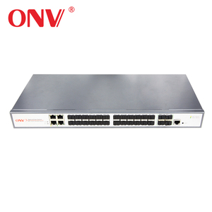 Switch Power Supply 32-Port (Multi Optical Ports) Full Gigabit Managed Poe Switch for IP Camera