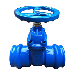 DI Resilient Seated <strong>Socket</strong> Gate Valve with Handwheel or Stem Cap for Water Size 63mm-315mm PN10/16 - Product Image 1