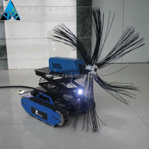 ロボット丸ブラシエアコンダクト掃除ロボット