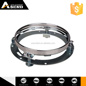 Krom ve galvanizli 7 inç yuvarlak dirsek için Harley Davidson <span class=keywords><strong>FLD</strong></span> 2012-2013
