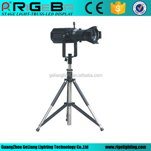 สปอตไลท์ RGBW แบบโพรไฟล์200W สำหรับเวทีโรงละครและโรงแรมสีขาวอบอุ่นตัวโคมไฟอลูมิเนียมควบคุม DMX512 - Product Image 2