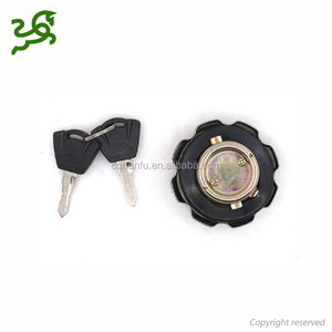 Motosiklet Yakıt Gazı Tankı kapatma başlığı Kilit Seti CG125 CG150 CG200 CG250 Yedek Parça - Product Image 4