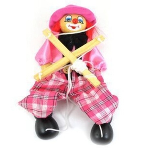 Pinocchio ของเล่นหุ่นไม้สำหรับดึงเชือกตุ๊กตาหุ่นของเล่นสำหรับเด็ก - Product Image 5
