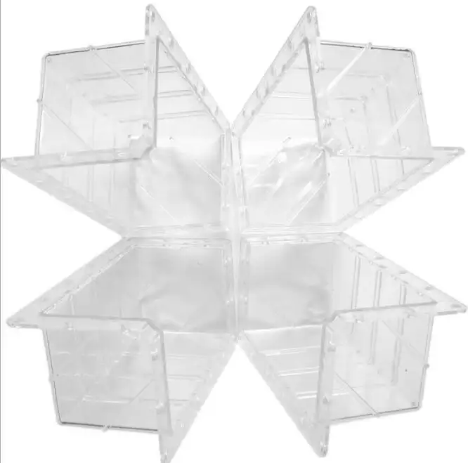 Caixa quadrada de plástico molde para molde de melancia quadrada