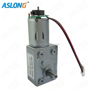JGY-371B Mini motoriduttore a vite senza fine DC con Encoder In funzione di blocco automatico motoriduttore a vite senza fine dc 24v 8w riduttori di retromarcia - Product Image 3