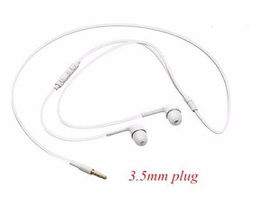 ชุดหูฟังอินเอียร์แบบแฮนด์ฟรีใน J5 3.5มม. พร้อมไมค์ควบคุมระดับเสียงสำหรับ Samsung Galaxy S4 S9 S8 PLUS Note 8 5