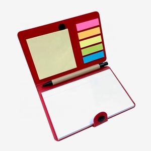 牛皮纸封面便笺用笔组合小记事本促销礼品 - Product Image 1