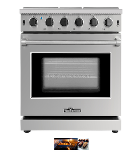 Hyxion 30 Inch Stainless Steel <strong>Gas</strong> Ranges Stove <strong>Oven</strong> With 5 Burners - Product Image 1