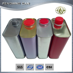 长方形锡罐，化学油包装方形罐，高品质好价格锡罐批发 - Product Image 2