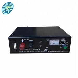 先进技术 12 v 24 v 40a 全自动电池充电器