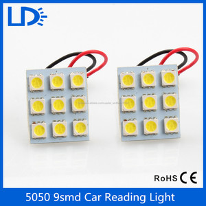 5050 ledオートランプ9smd ledドーム光アダプタt10 <span class=keywords><strong>ba9s</strong></span> led読書ランプ