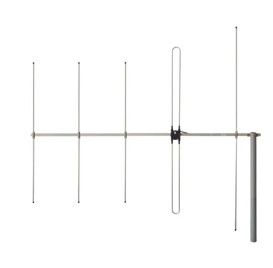 Antena yagi fm de alta potencia, dispositivo de transmisión de 87-108mhz para exteriores, 5 elementos