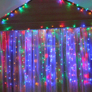 Di natale <span class=keywords><strong>8</strong></span> funzione <span class=keywords><strong>led</strong></span> cascata di luce che scorre acqua effetto luci della tenda fata luce del festone