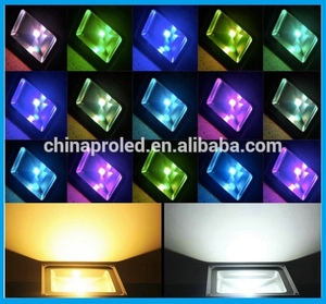 High Brightness 100 Watt <strong>Led</strong> Flood Light <strong>Rgb</strong> with Remote Control Ce Rohs