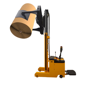 Apilador de rollos de papel con abrazadera giratoria para carretilla elevadora, Semi automático, portátil, carga y descarga - Product Image 6