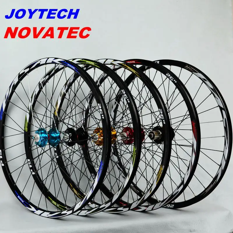 Ruedas bicicletas de montaña novatec041042 joytech se delante de 2 trasera 4 teniendo Japón hub de rueda super suave ruedas Rim26 27,5 29in