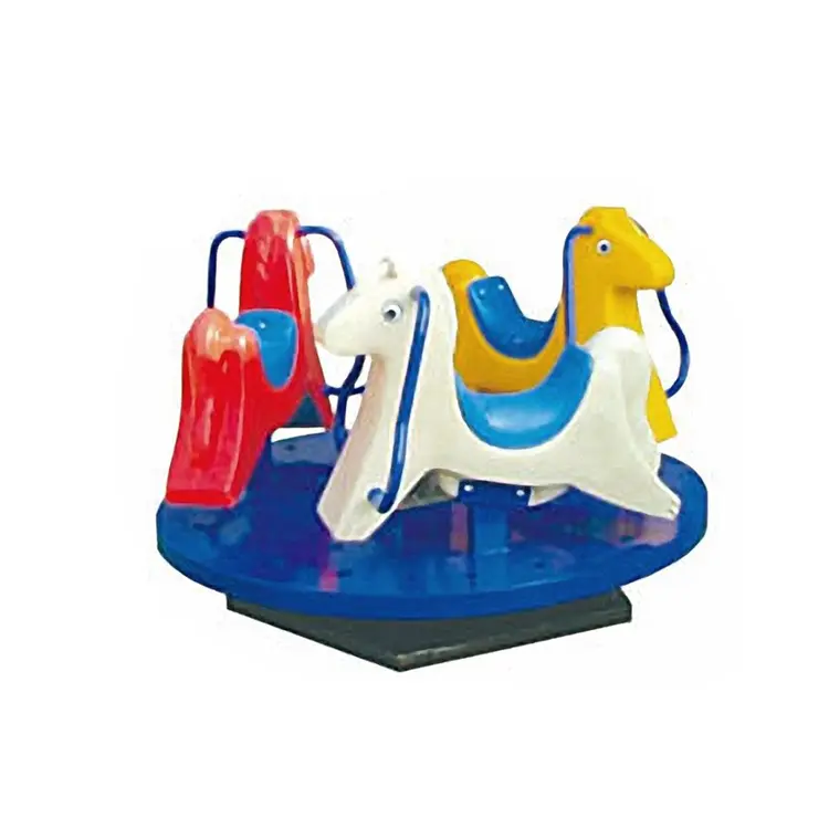 Personalizado cor crianças rotativo maria com ferro primavera go, balanço, brinquedos para ao ar livre playfield