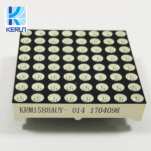 Бесплатный образец, красная матрица, 1,9 мм, светодиодный пиксельный шаг, 8x8 точечный матричный светодиодный дисплей